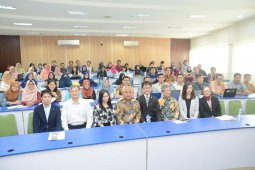 Dua ahli pertanian Jepang, sampaikan kuliah umum di Sekolah Bisnis IPB