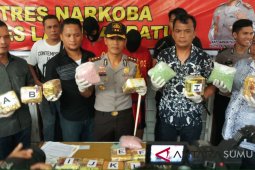 Polres ungkap jaringan narkoba internasional antar provinsi