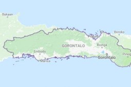Gempa 5,5 SR Guncang Gorontalo&nbsp;