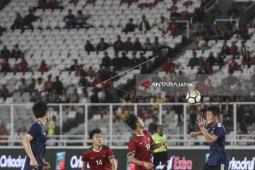 Babak Pertama, Timnas U-19 Indonesia Tertinggal 0-1 dari Jepang