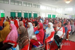 Dinkes Bangka sosialisasi ke calon jamaah haji