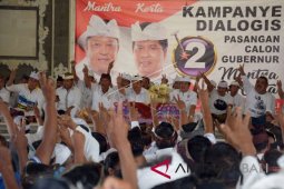 Cagub Mantra-Kerta kawal Bandara Buleleng
