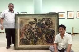Galang Dana, Relawan Gus Ipul-Puti Lelang Lukisan Karya Affandi