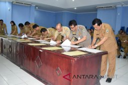 KPD Nias Tandatangani Perjanjian Kinerja