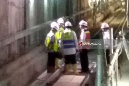 Proyek Pembangunan "MRT" Ditinjau Jokowi