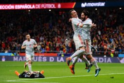 Wow, Spanyol taklukkan Argentina telak 6-1