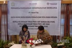 Timah-Kejagung sepakati upaya peningkatan industri minerba