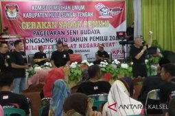 KPU gelar gerakan sadar Pemilu