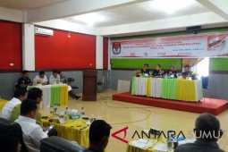 KPU Labura gelar rapat pleno rekapitulasi DPT