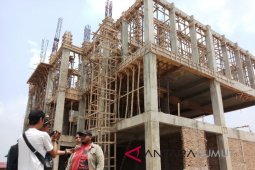Pembangunan kantor Bappeda Tanjungbalai  Rp3,4 miliar mangkrak