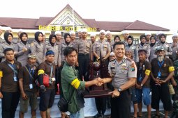 Tim Inti Kirab Trofi IVCA Tiba di Situbondo (Video)