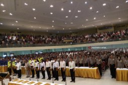 Ribuan Calon Anggota Polri Tanda Tangani Pakta Integritas (Video)