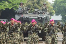 352 Prajurit Resmi Menyandang "Baret Ungu"