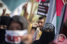 Aksi Muslim bela Palestina
