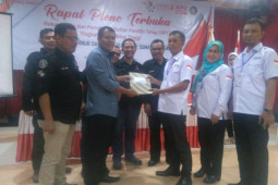 KPU Tebing Tinggi tetapkan DPT Pilgubsu 101.736 Pemilih