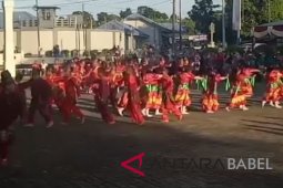 Hari Tari Sedunia dimeriahkan 100 siswa SD Muntok