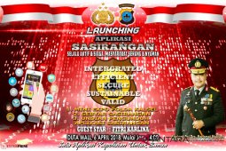 Polda Gelar Mini Expo Di Launching Aplikasi Sasirangan