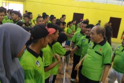 Walikota Tebing Tinggi lepas 188 atlit Porwilsu