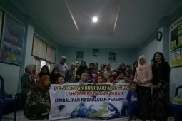Solidaritas Perempuan tuntut kedaulatan atas sumber pangan