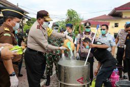 Polda  musnahkan 55,63 kg sabu