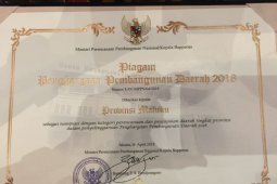 Maluku raih penghargaan pembangunan daerah