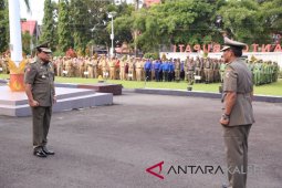 Pjs Bupati Tala Pimpin HUT Satpol PP