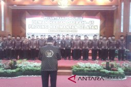 Pelantikan Pengurus DHD 45 Kalsel