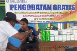 BI buka pengobatan gratis bagi masyarakat Pulau Moyo