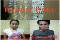 Polda Kalsel Tangkap Dua Pengedar Obat Terlarang