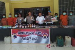 Selama 14 hari Polres HST tindak 410 pelanggaran