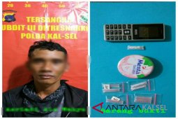 Subdit III Ditresnarkoba sita delapan paket Narkotika