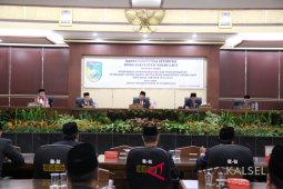 DPRD Tanah Laut paripurna pengangkatan ketua