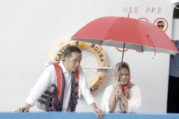 Jokowi kunjungi atlet Pelatnas Berkuda Asian Games