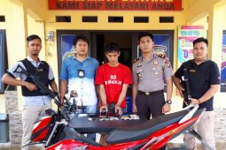 Polsek Tayan Hilir "dor" tersangka curas Jalan Transkalimantan