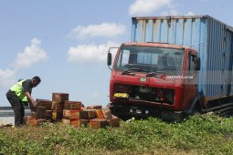 Jasa Raharja Santuni Korban Kecelakaan Tol Ngawi-Kertosono