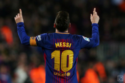 Messi cetak trigol pada pertandingan pemanasan Piala Dunia