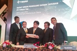 Laba bersih PT Timah Rp502 miliar pada 2017