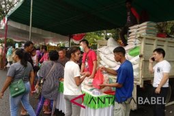 Pasar murah di Pangkalpinang sediakan 4 ton beras