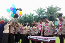 Kemah penggalang ramu ciptakan kader tangguh