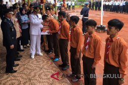 Anak penghuni Lapas curup terima KTP elektronik