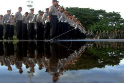 Aparat antisipasi pergerakan massa saat pleno