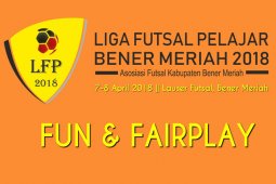 Sembilan tim ikut turnamen Futsal  Bener Meriah