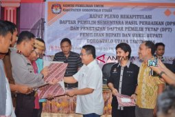 DPT Pilkada Gorontalo Utara 82.393 Pemilih