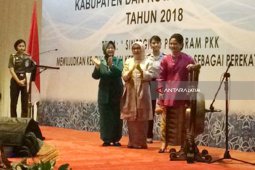 Ibu Negara Bangga Kader PKK Loyal Tanpa Gaji