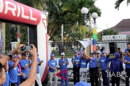 1.000 peserta ikuti jalan sehat Harkonas 2018 di Pangkalpinang