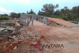 Jembatan di Belolaut rusak berat pascabanjir susulan