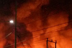 Dozens houses in Kotabaru catch fire