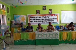 KPU Gorut Sasar Wilayah Kepulauan Untuk Sosialisasikan Pilkada