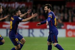Barcelona Bermain Imbang 2-2 Lawan Sevilla