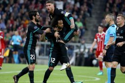 Kalahkan Munchen, Madrid Buka Peluang ke Final